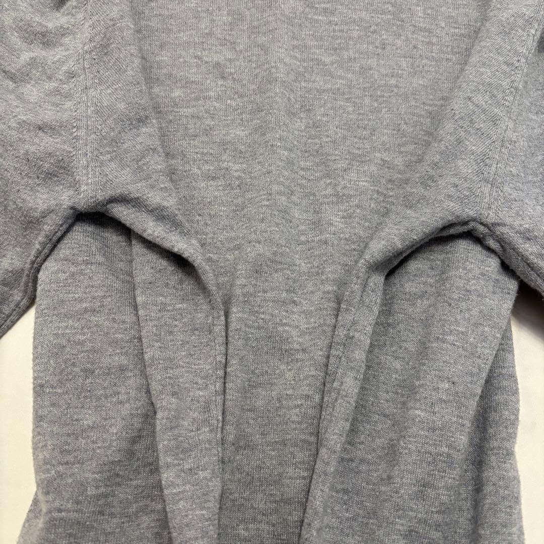 現行　ジョンスメドレー　シーアイランドコットン　クルーネックニット　グレー　長袖