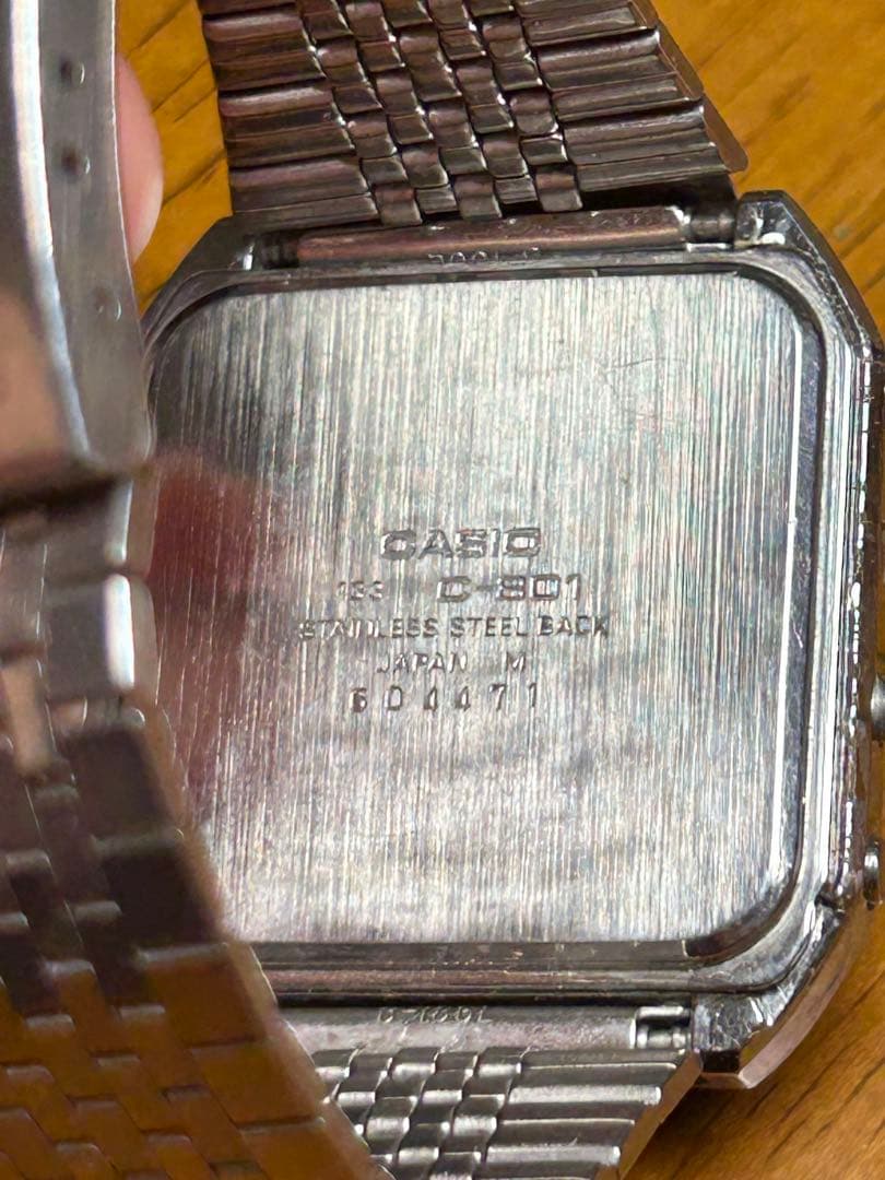 CASIO C-801 デジタル腕時計　カシオ　291
