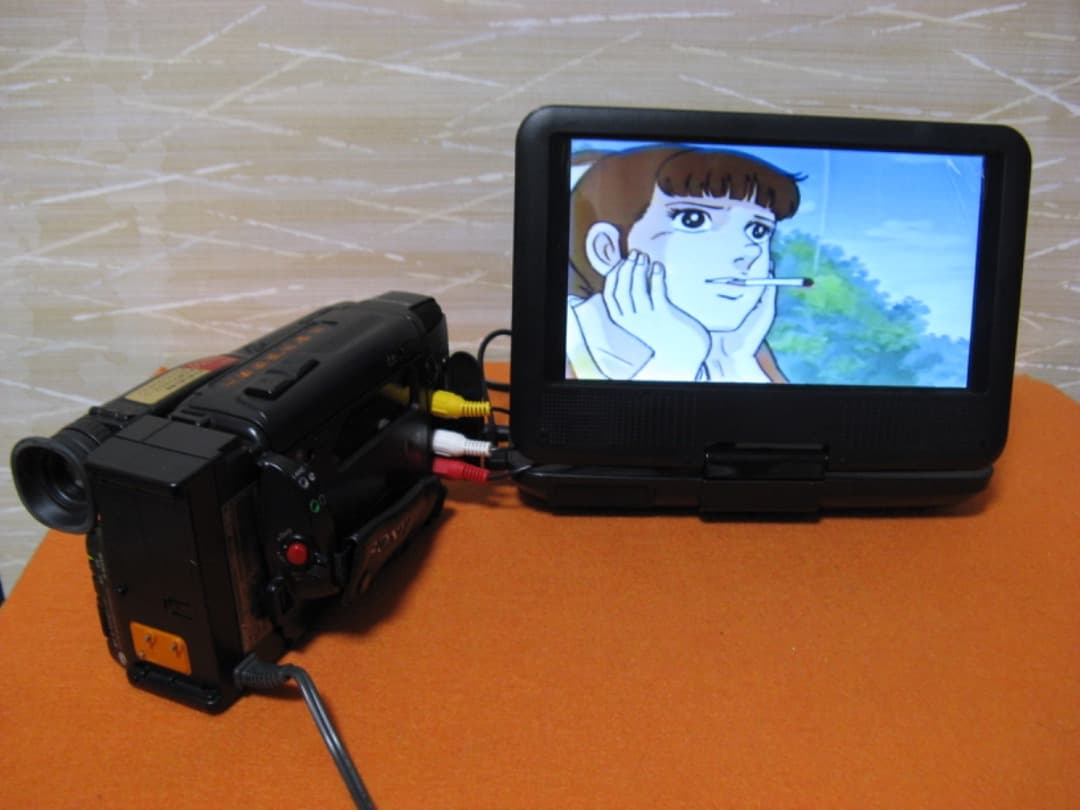 動作OK❗️☆SONYのHi8/8ミリビデオカメラ/CCD-TR850