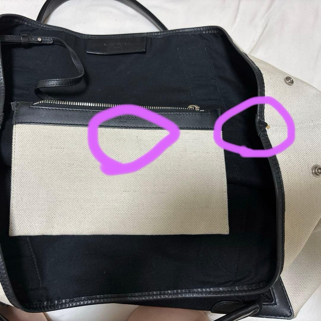 バレンシアガ　キャンバス　トートバッグ　L