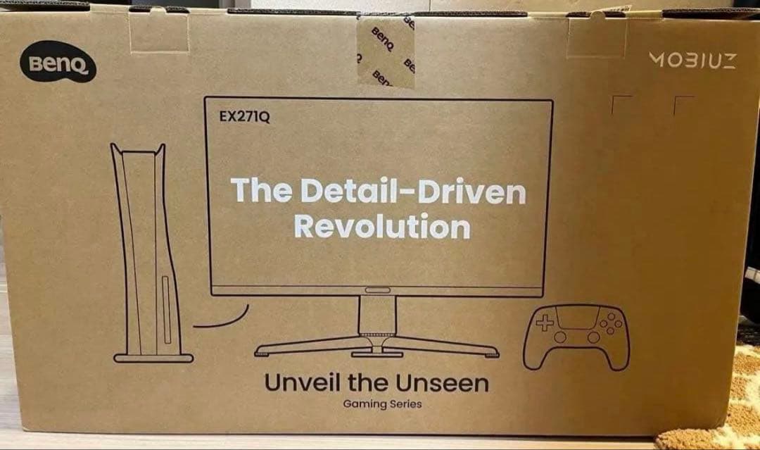 新品未開封　BENQ ゲーミングモニター　EX271Q