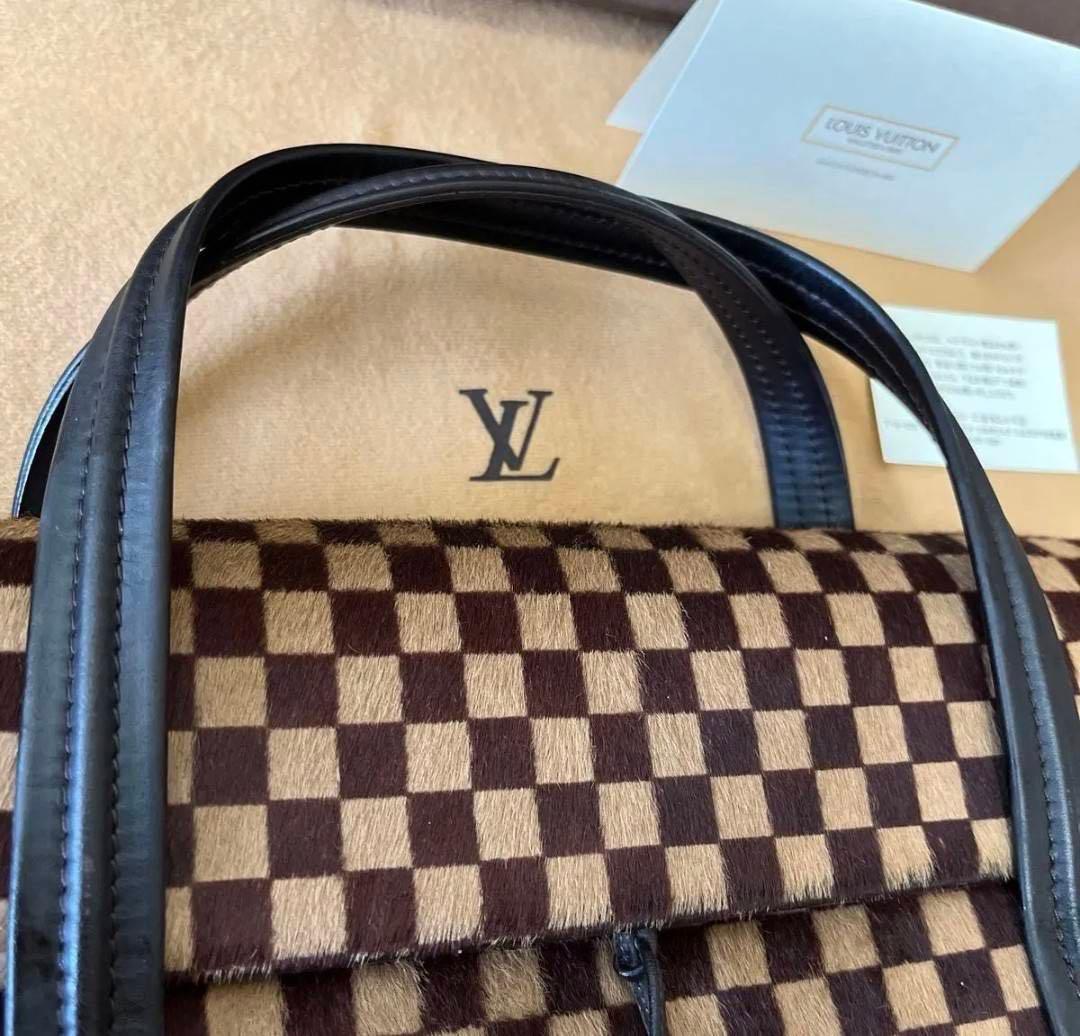 LOUIS VUITTON ダミエ　ソバージュハンドバッグ