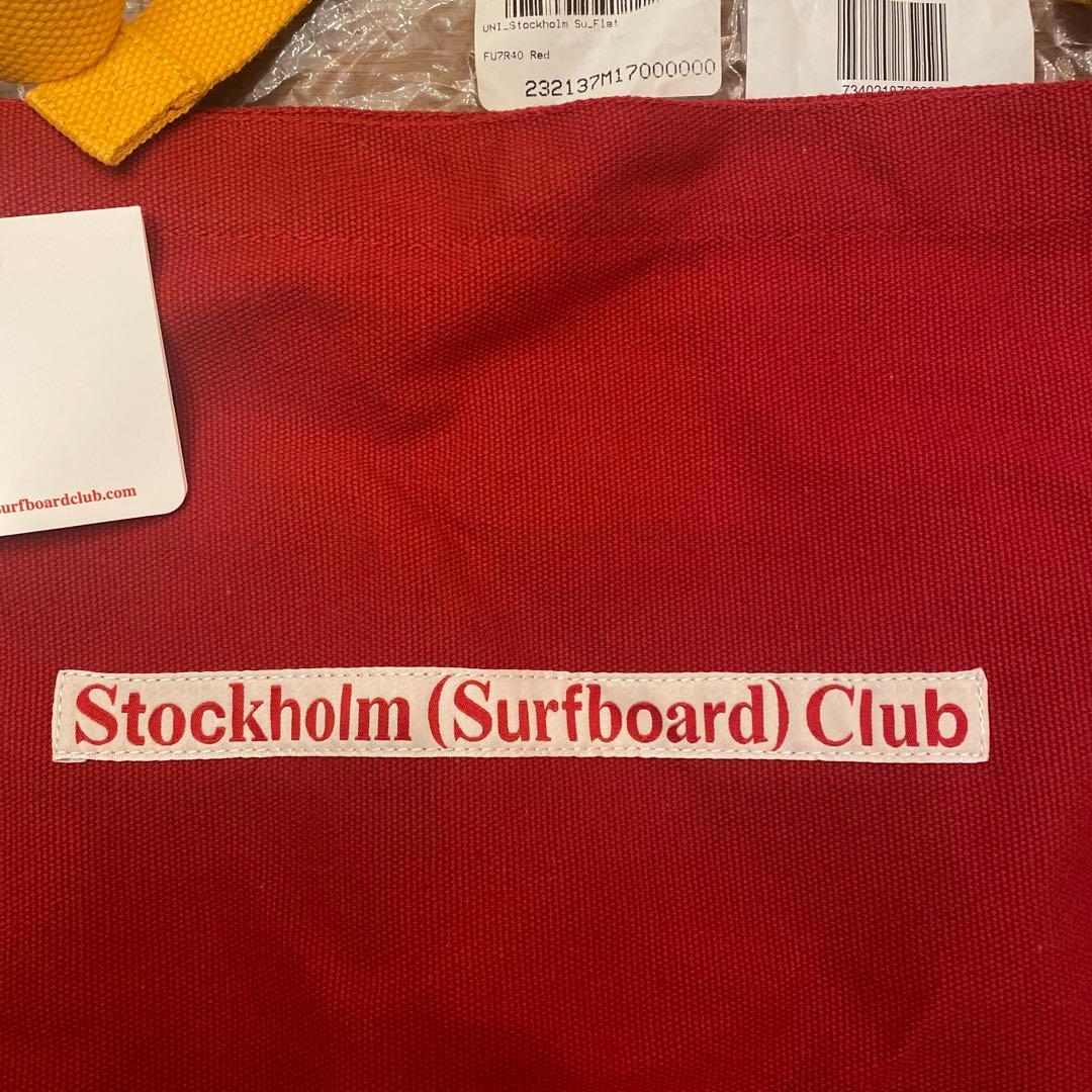 Stockholm (Surfboard) Club トートバッグ レッド