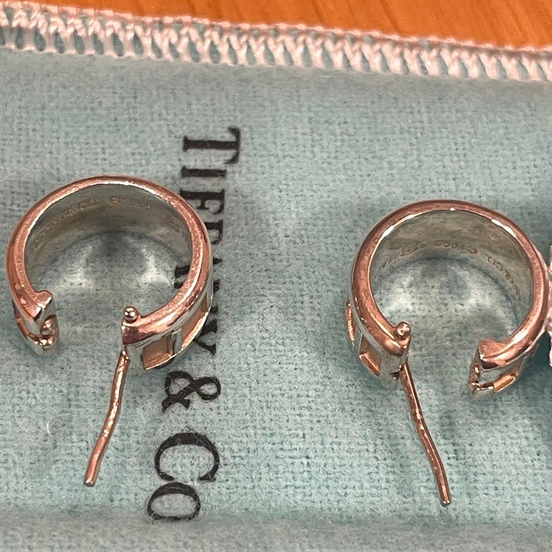 オールドティファニー　Tiffany & Co. シルバーフープピアス