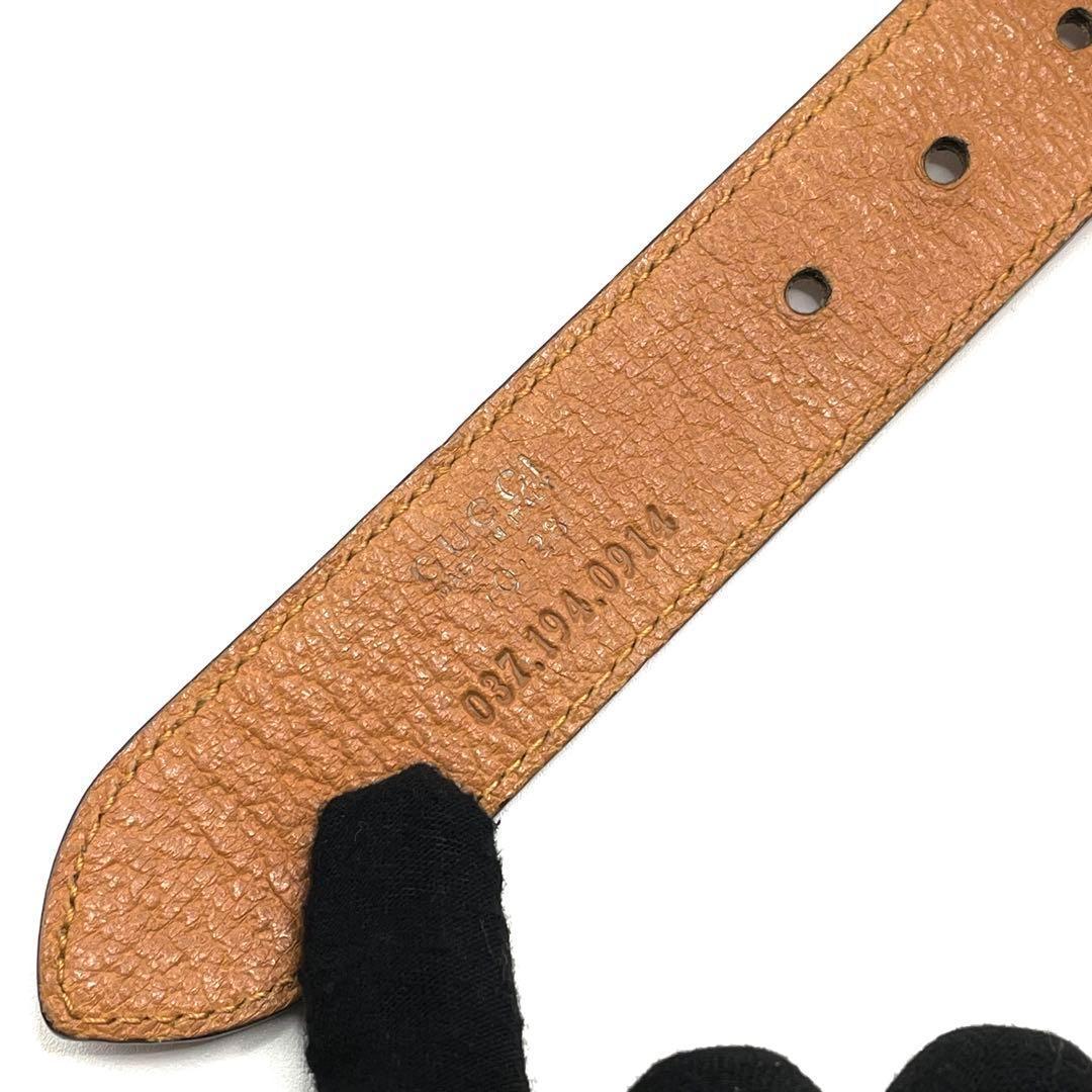 ✨良品✨GUCCI ヴィンテージ レザーベルト キャメル レディース