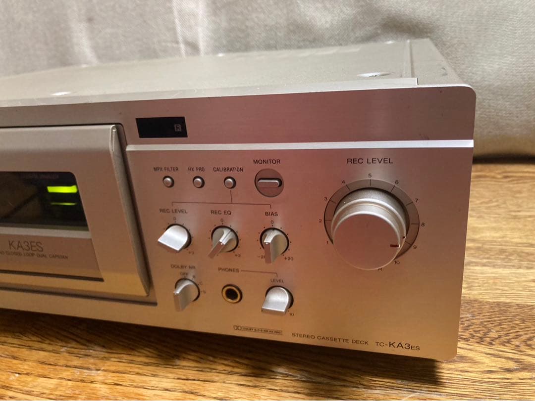 【動作品】SONY カセットデッキ KA3ES