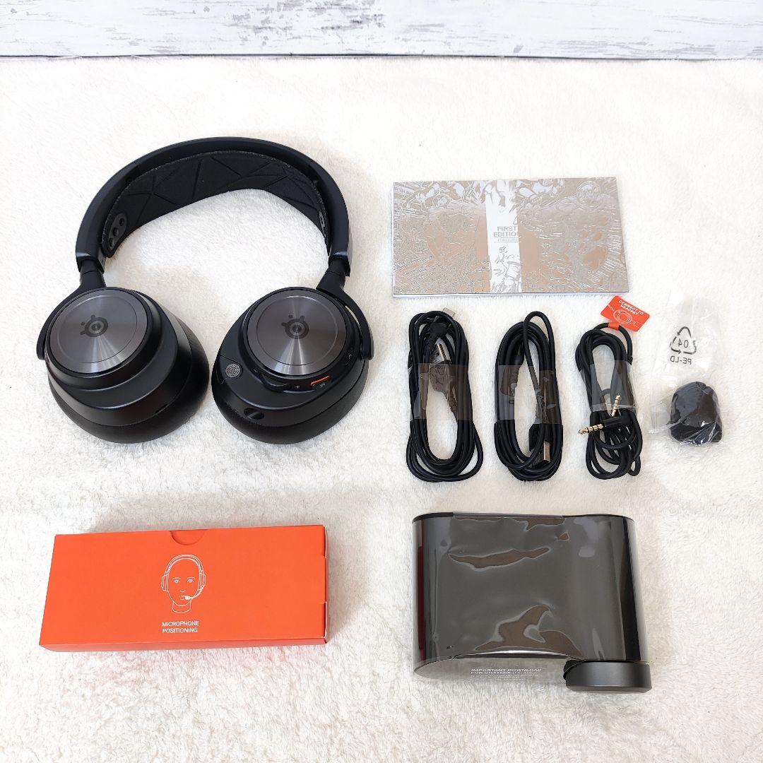 ヘッドホン steel seriese arctis nova pro wireless