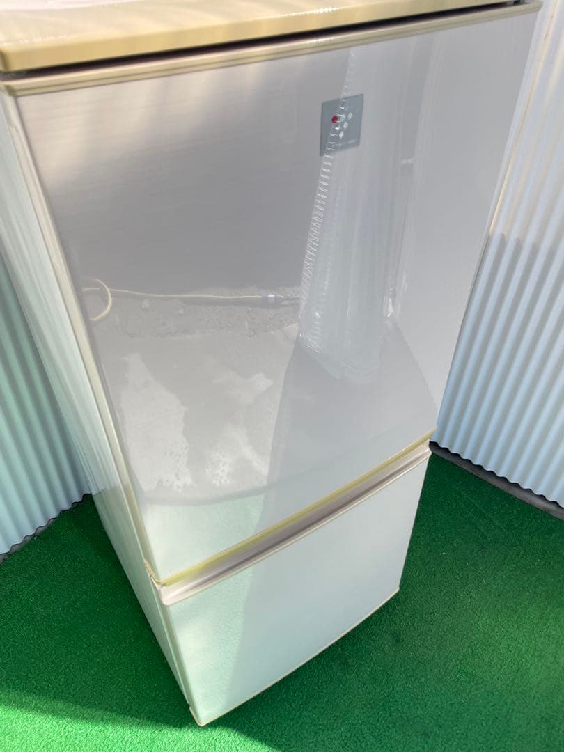 891 シャープ 左右付け替え可能ドア 2ドア冷蔵庫 一人暮らし 単身 ベージュ