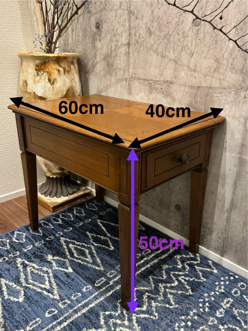 (19) ASAHIKAWA 旭川家具　サイドキャビネット　ナイトキャビネット