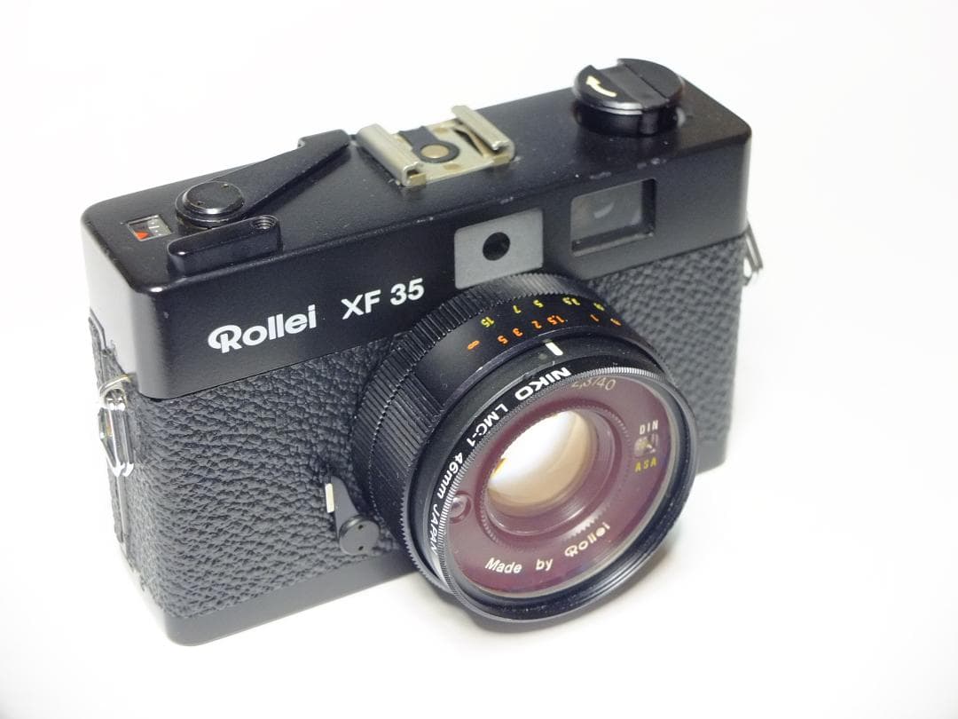 【実写確認整備品】ローライXF35／ゾナー40mmf2.3・Pフィルター付