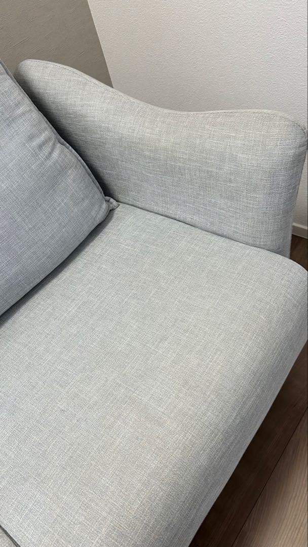 blf Furniture 2人掛け ソファ ライトグレー 組み立て