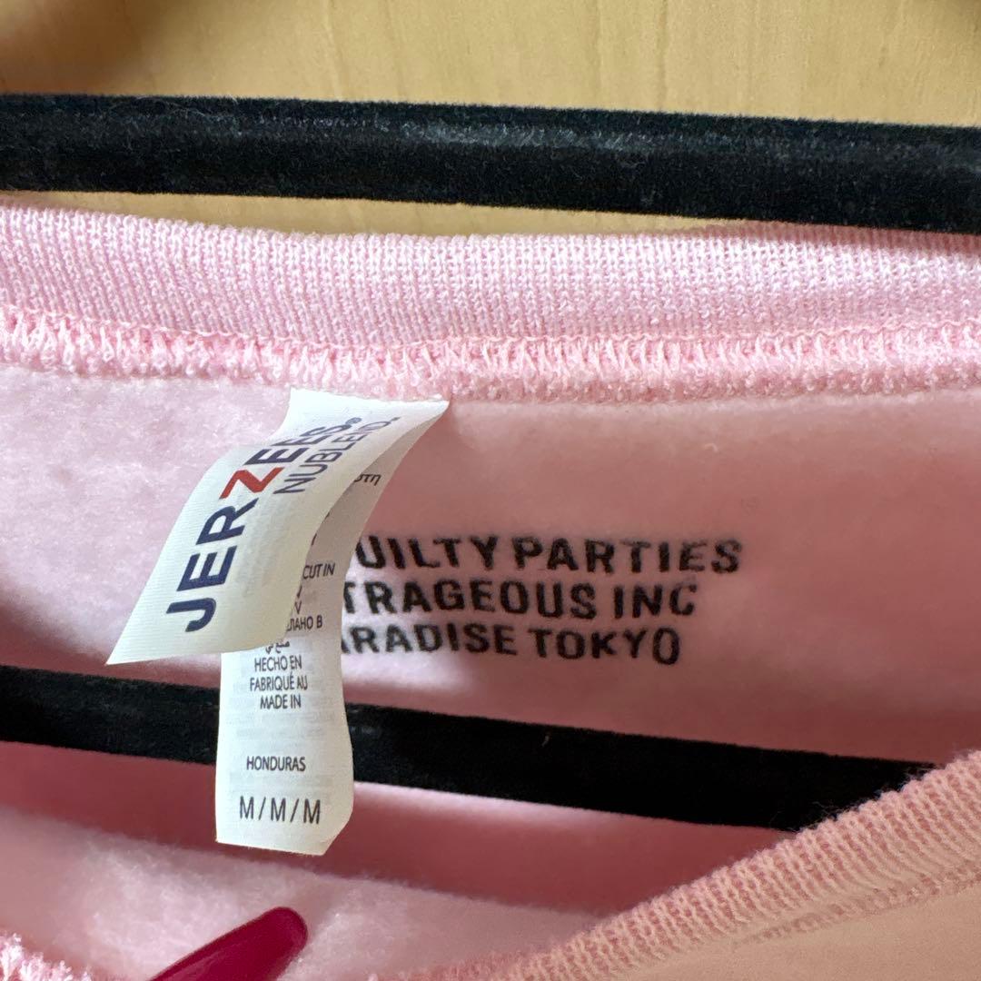 5500WACKO MARIA ピンク トレーナー Mサイズ