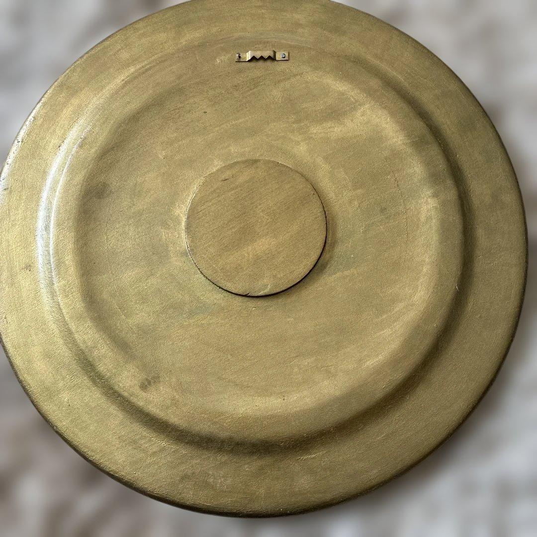 サンタクロースと女の子のクリスマスプレート