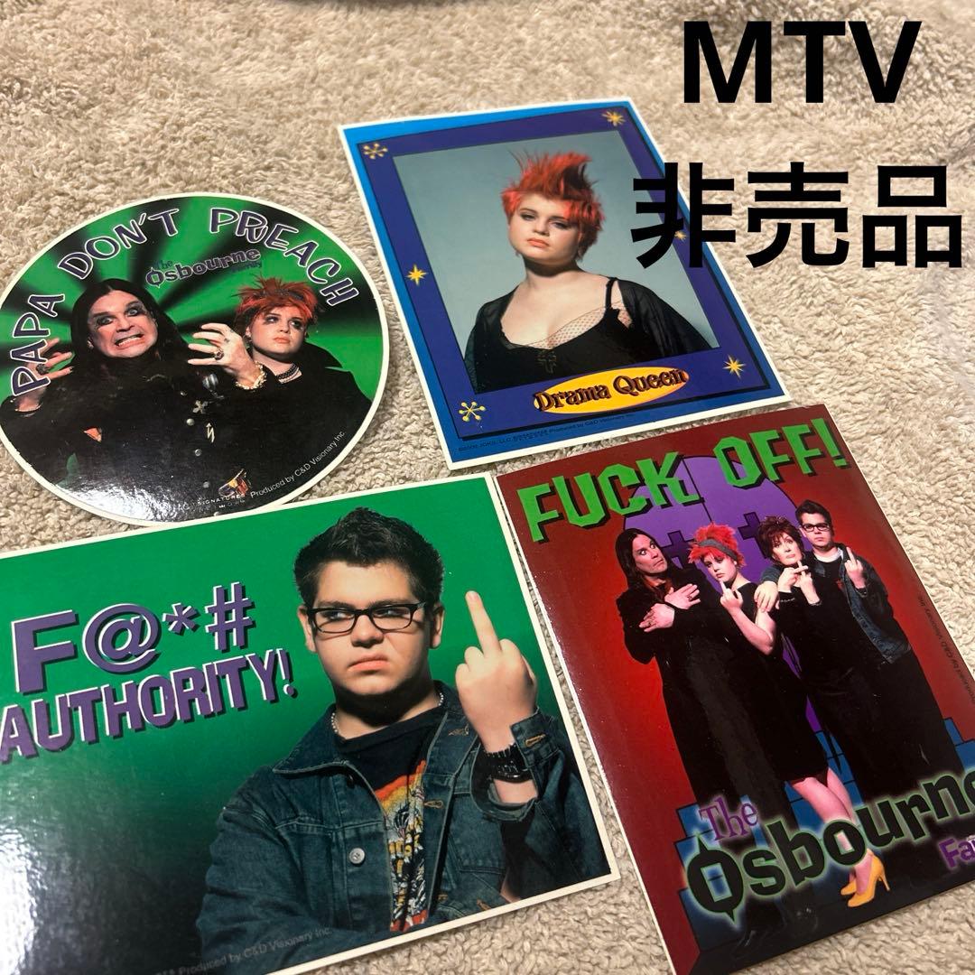 【非売品】MTV当選品 ステッカー4枚セット