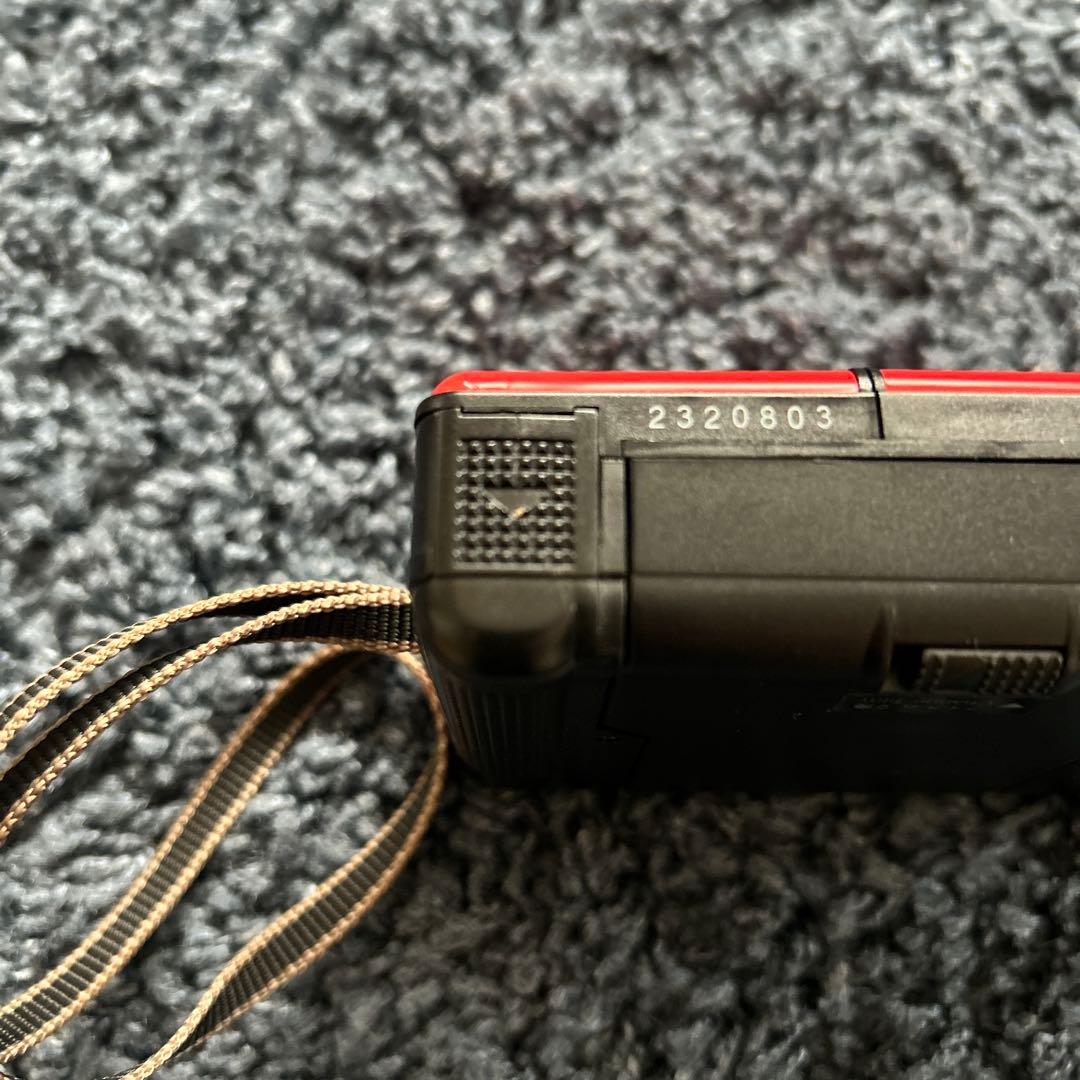 希少 コニカ Konica RECORDER レッド カバー付き