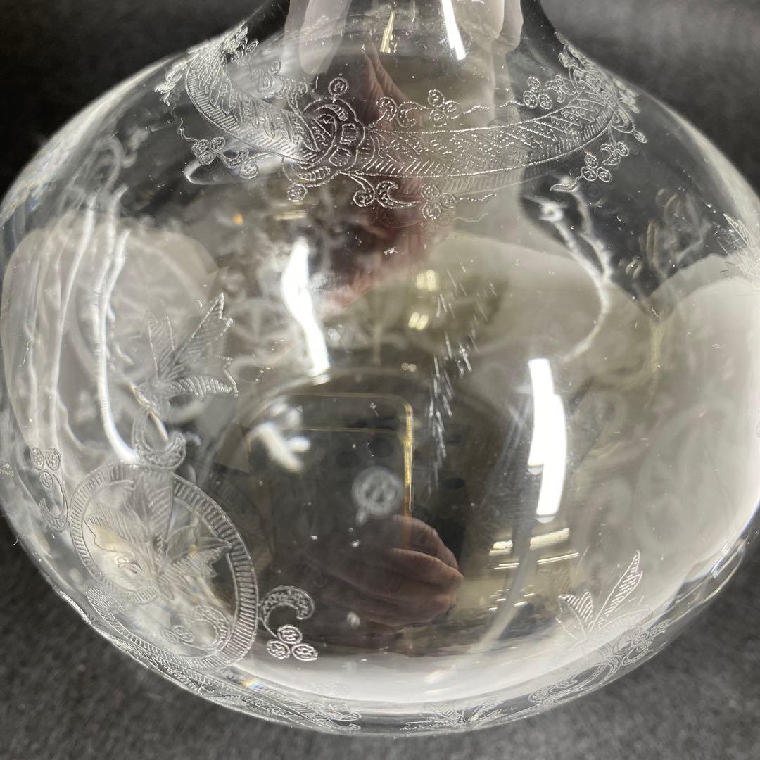 専用バカラ　ラファイエット　デキャンタ　高さ28㎝　東Y7-0213☆2Fトヒチ