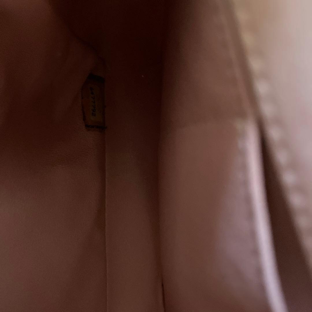 CHANEL シャネルチョコバーピンクラムスキン　ショルダー　バッグ