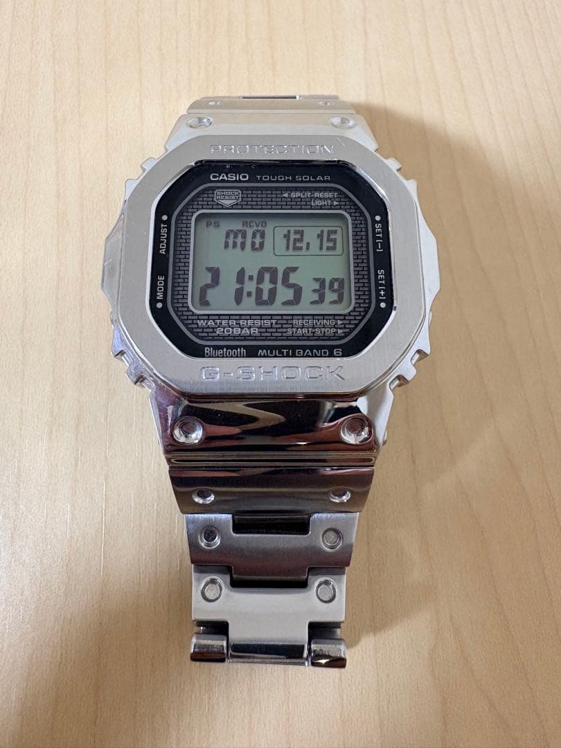 G-SHOCK Bluetooth搭載 フルメタル GMW-B5000D-1JF