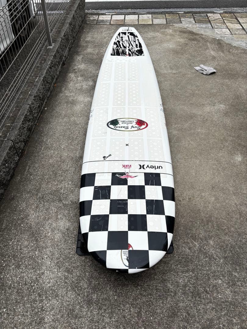 ロングボード　9.6 サーフテック　ドナルドタカヤマ　インザピンク