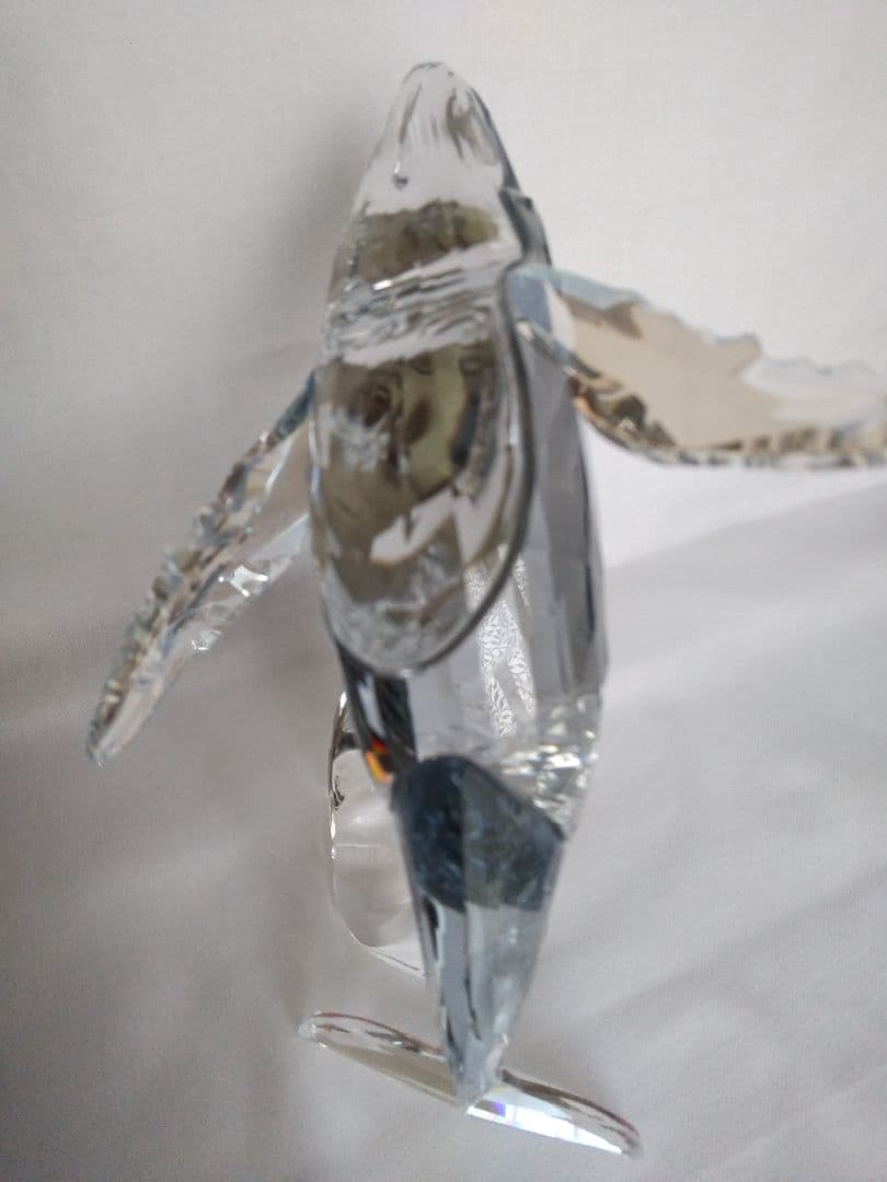 スワロフスキー置物レアー、限定品、【SCS会員限定ザトウクジラ】