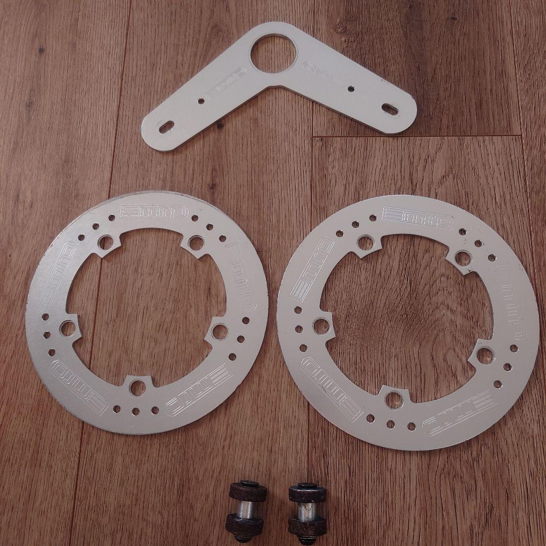 シマノ XTR FC-M951 クランクセット MRP 付き オールドDH