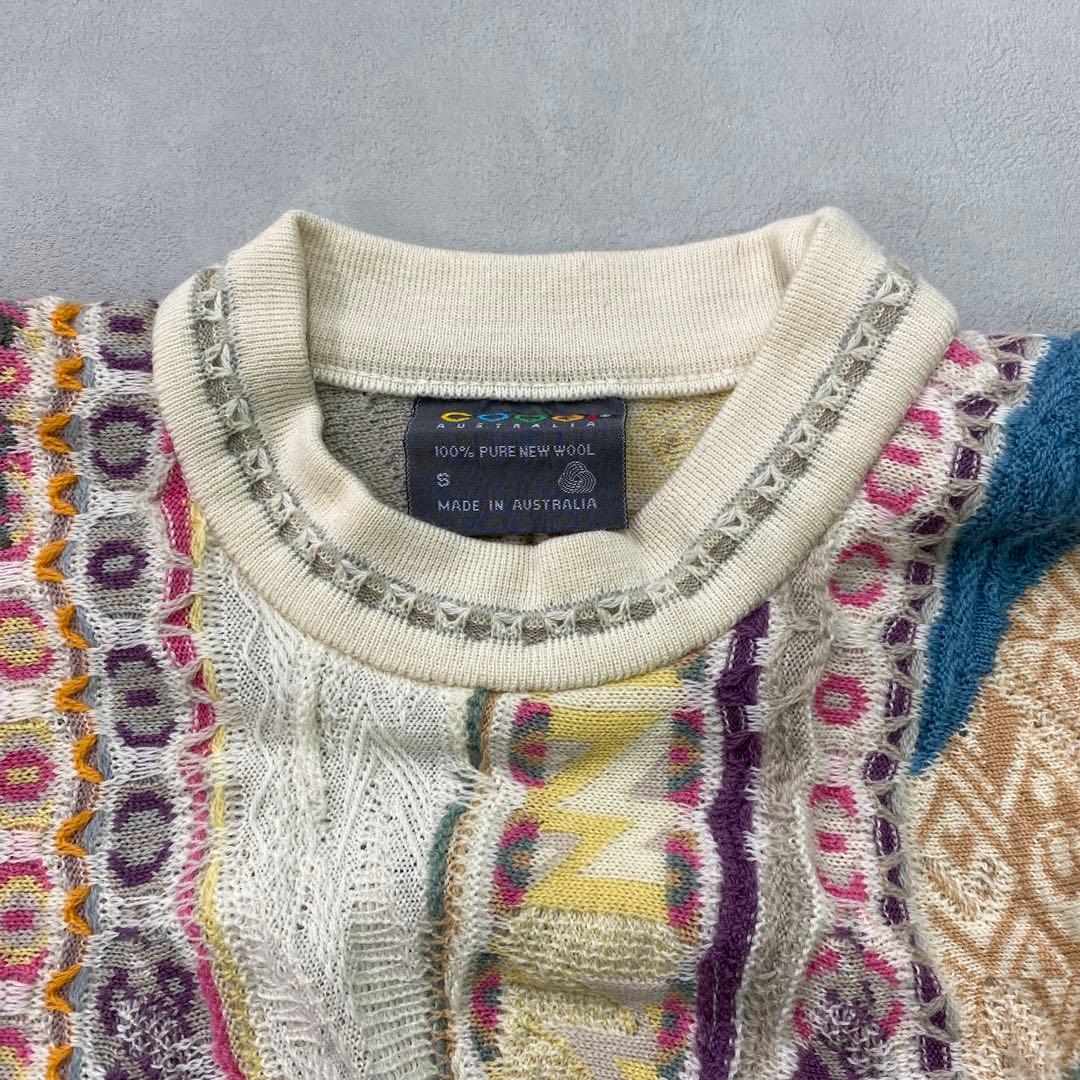 K467◯ COOGI クージー ニット ウール Sサイズ