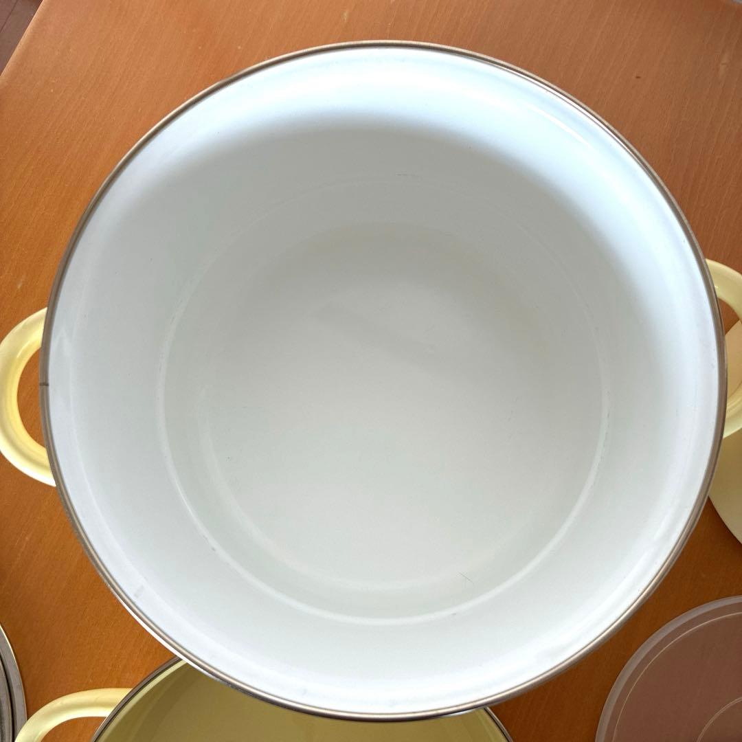 【送料込】MIMOZAミモザ（辰巳芳子）野田琺瑯 蒸気調理鍋　レシピブック付