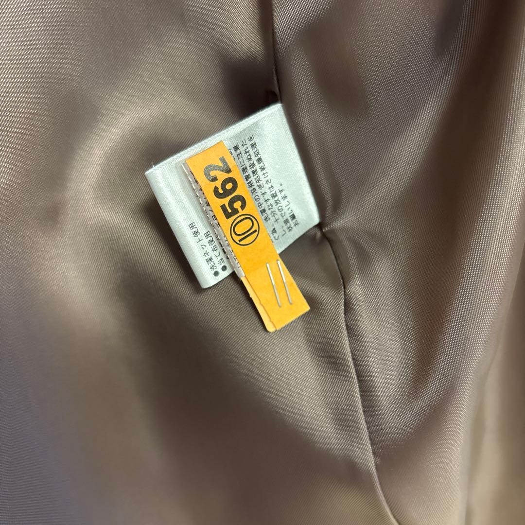 超美品　マンサール　コクーンウールコート　ピンクベージュ　ヤマダヤ