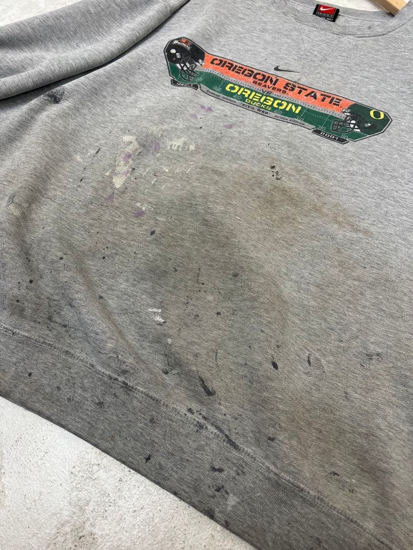 Nike Oregon State スウェット グレー　90s 00s
