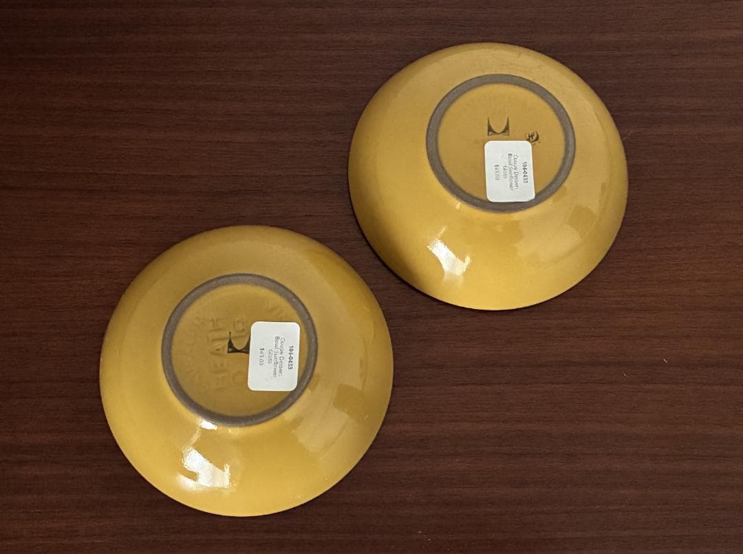 【タイムセール】Heath + Harman Miller　デザートボウル