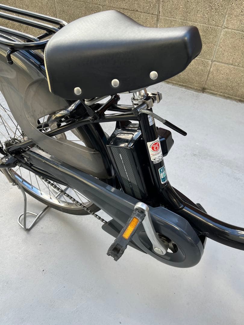 YAMAHA電動アシスト自転車 (26インチ) ブラック 前カゴ付き