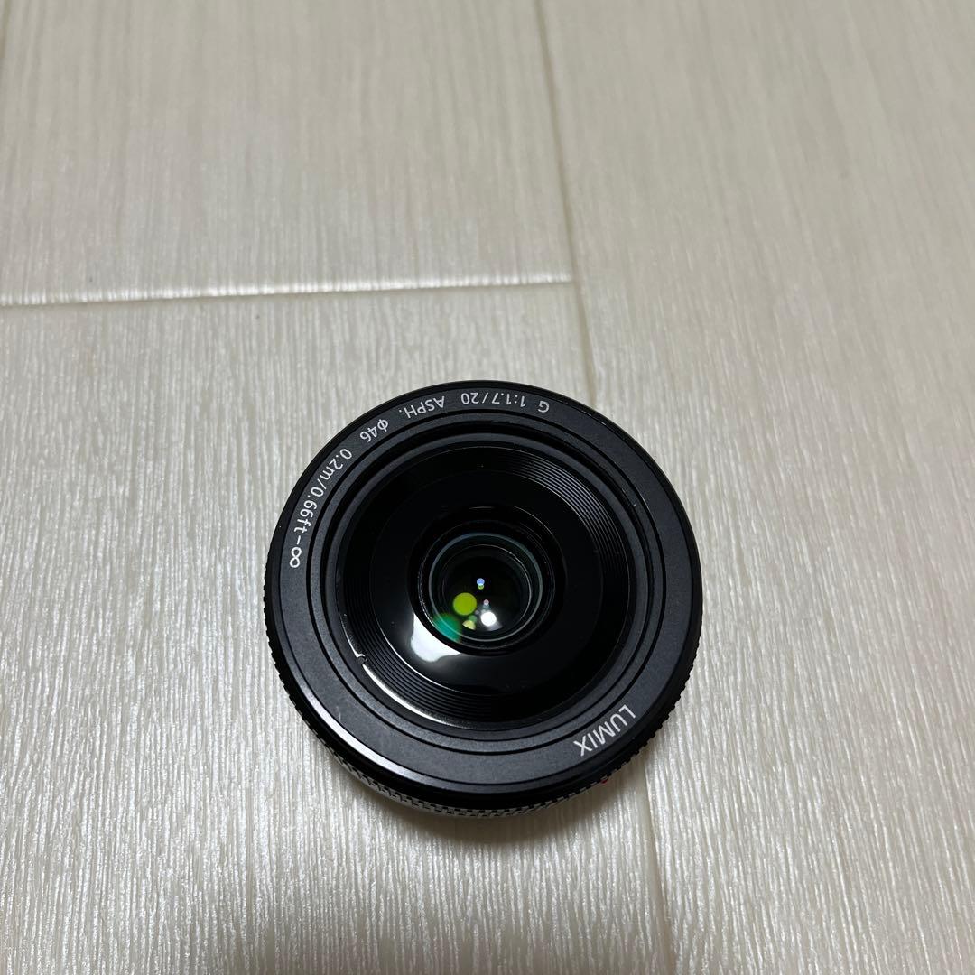 Panasonic LUMIX G 20mm F1.7 ASPH. 箱あり 美品