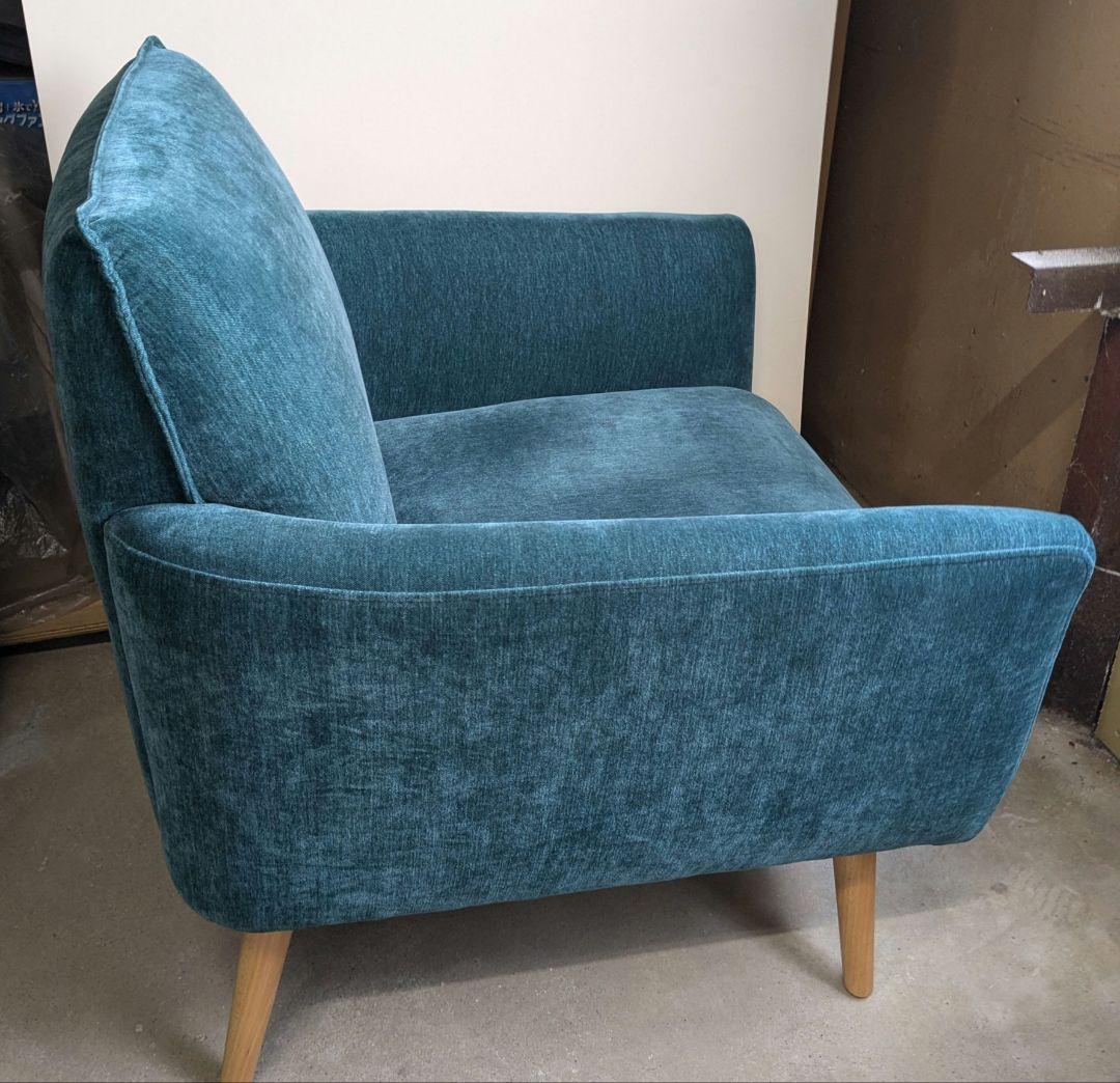 けいちゃん素コアラマットレス リラックスチェア ダークグリーン1人掛け