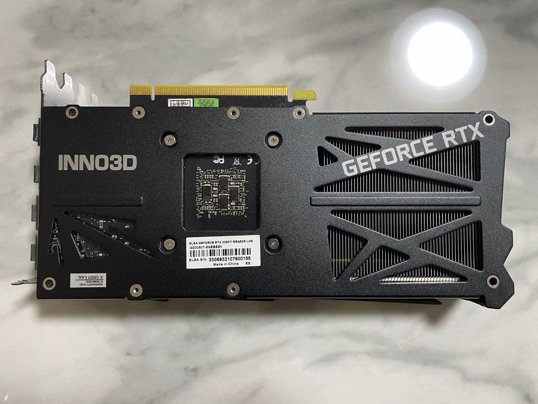 NVIDIA GeForce RTX 3060 Ti グラフィックボード