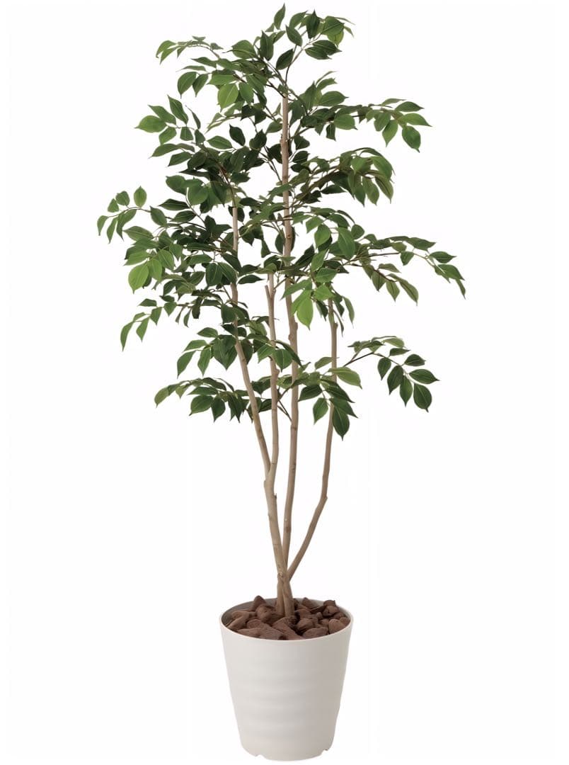 光触媒　人工観葉植物　ウォールグリーン　マウンテンアッシュ1.3m