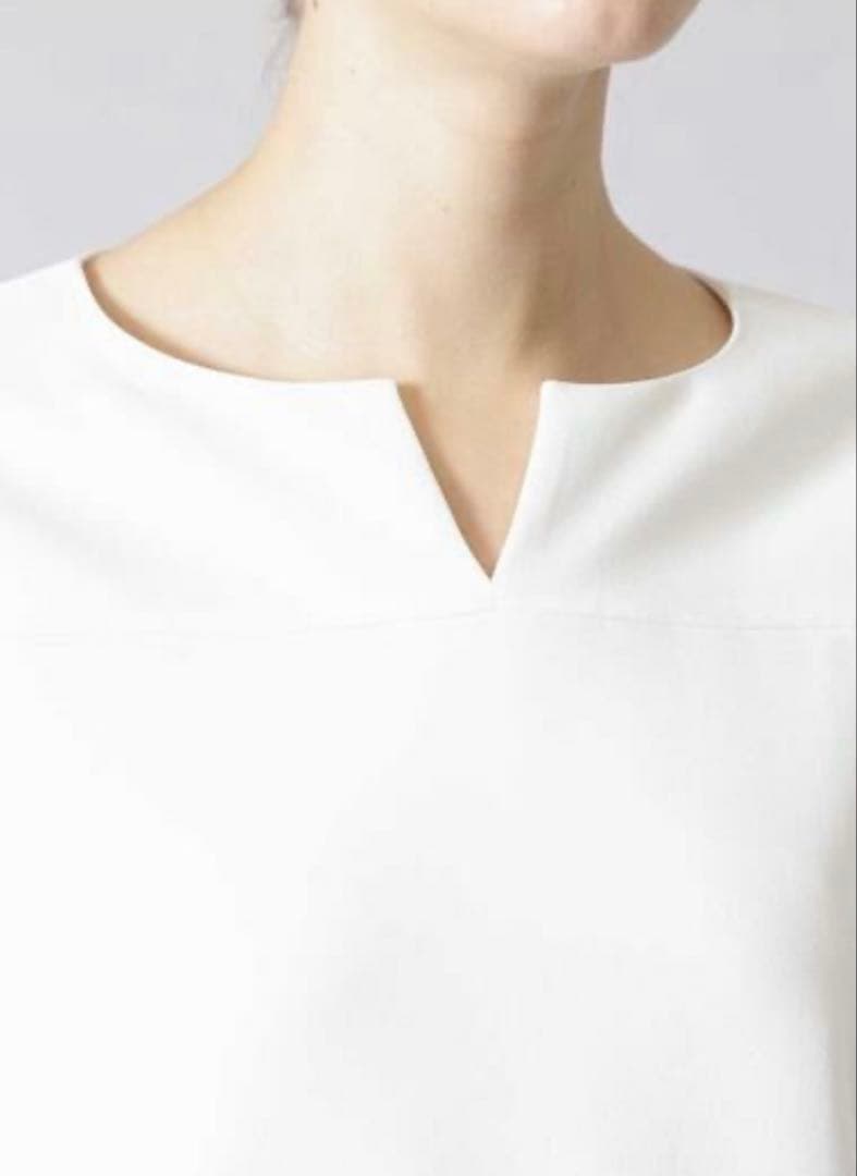 ADORE アドーア　ミドルジョーゼットバックプリーツブラウス