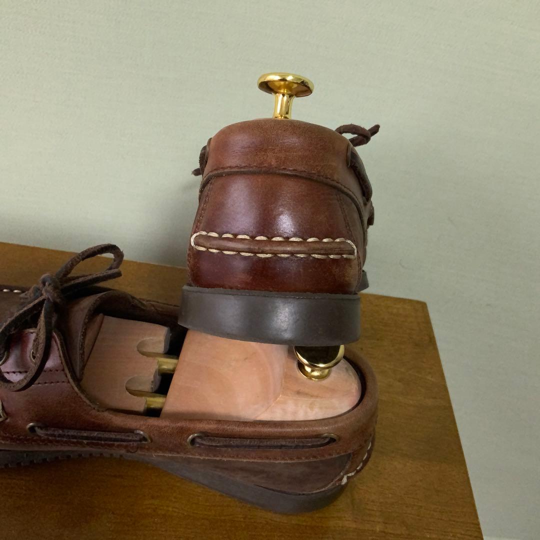 ParabootバラブーツBarthバース デッキシューズ ヌバックレザーコンビ