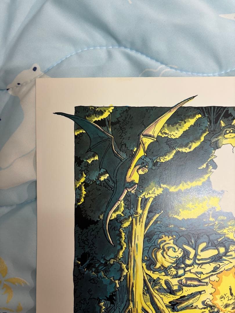 鳥山明の世界展　B4サイズ　ポスター　クロノトリガー 複製原画