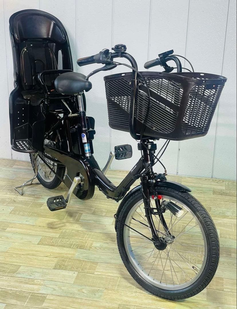 2987パナソニック12アンペア　3人乗り対応子供乗せ　電動アシスト自転車