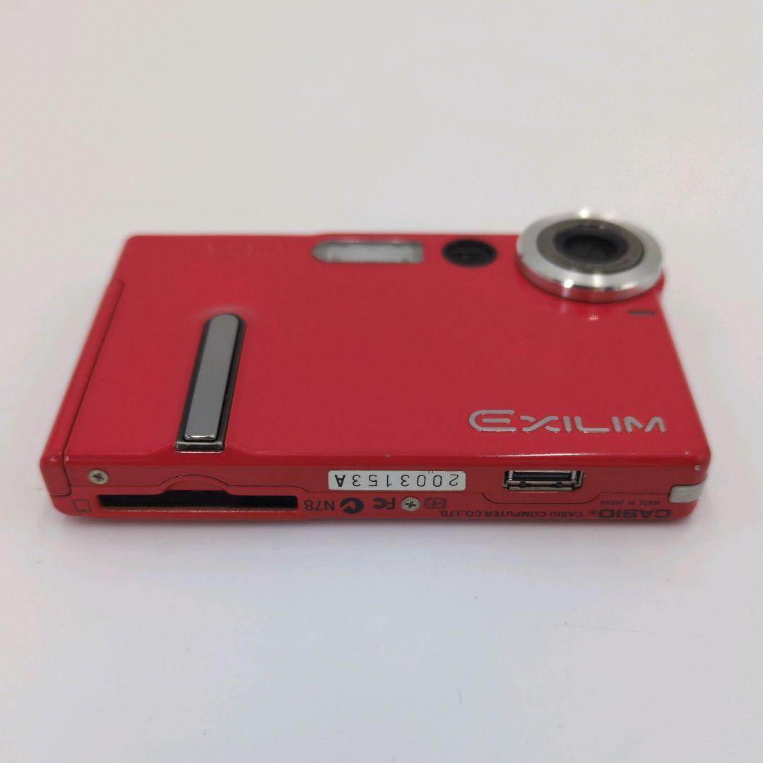 希少 美品 CASIO EXILIM EX-S20 超コンパクトデジカメ レッド