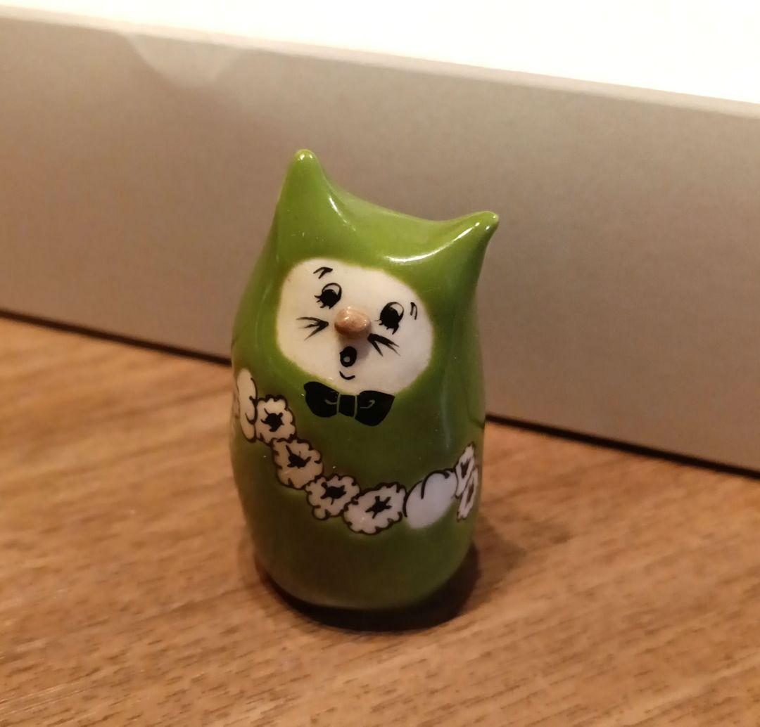 レア★ねこキャット★うえのえみ★ちび人形★置物★限定希少完売