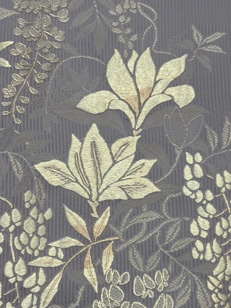 刺繍訪問着 山口美術織物　単衣仕立て未使用