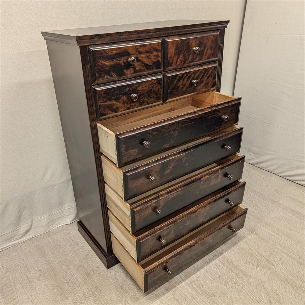 7段　9杯　整理箪笥　タンス　チェスト　箪笥　たんす　引き出し　収納　衣類