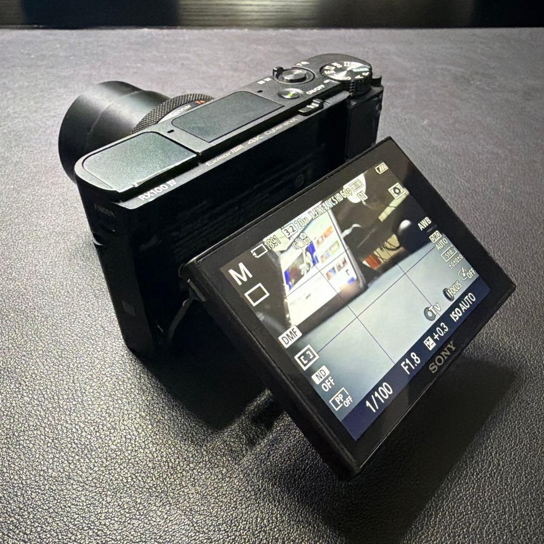 SONY RX100Ⅳ コンパクトデジタルカメラ SDカード付き