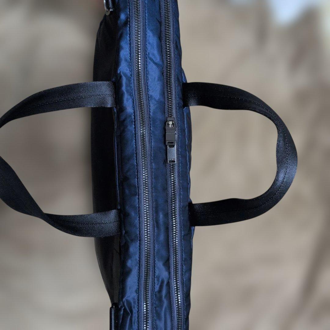 POTER 　吉田カバン　ブリーフケース　2way　アイアンブルー　美品