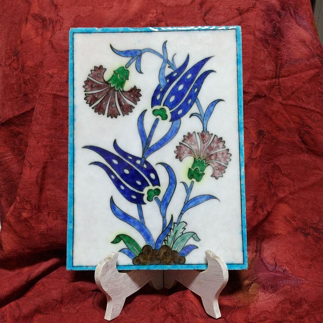 トルコアーティストのハンドメイドタイル大サイズ