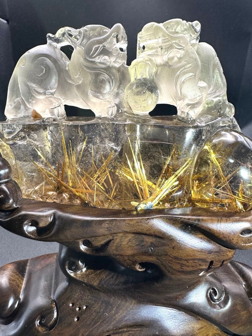 タイチンルチル置物（貔貅）