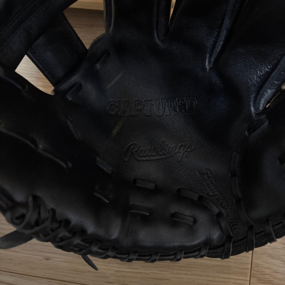 Rawlings 軟式用グローブ ブラック