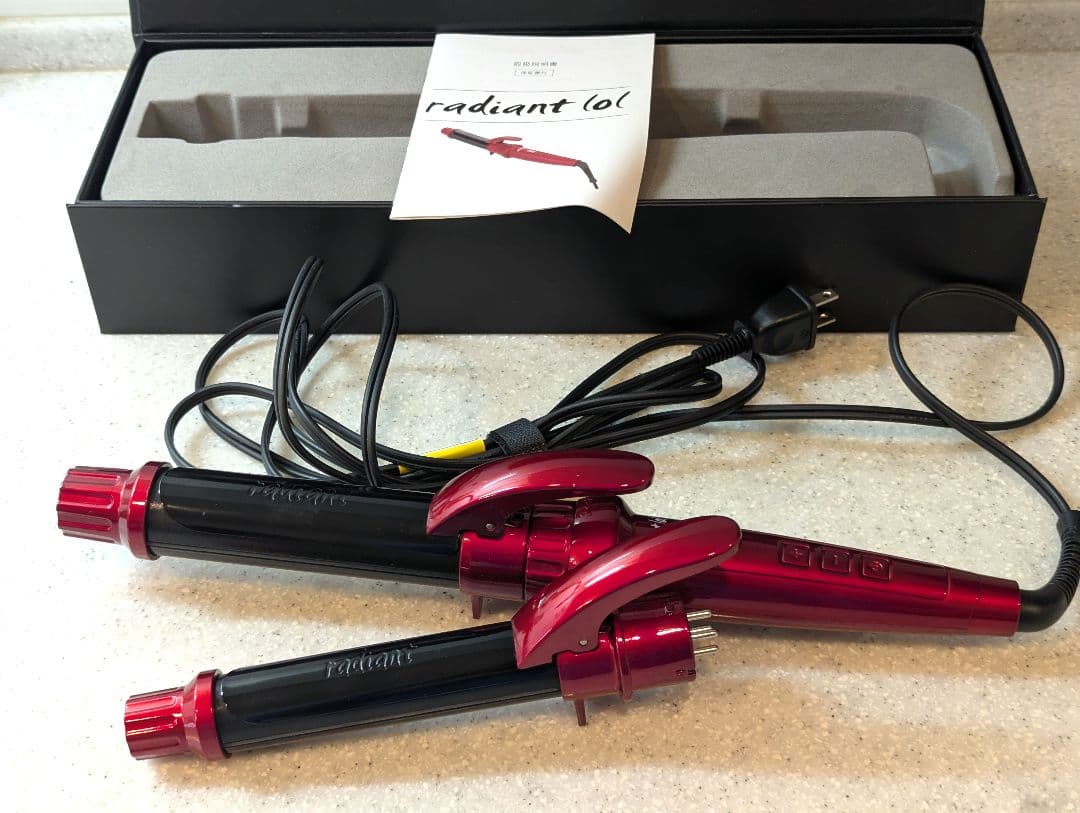 ラディアント コテ 32mm ＆ 26mm. ヘアアイロン