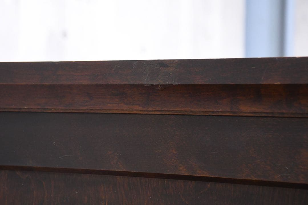 EBK28 北海道民芸家具 HM535 縦長タンス 7段チェスト カバ/樺材